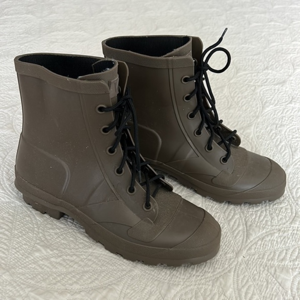 Rubber Rain Boots Imported Light Brown Women’s 8.5/9